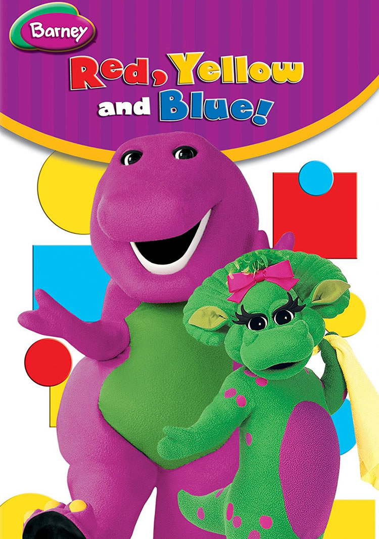 Barney's Red, Yellow And Blue