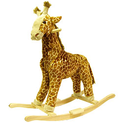 Giraffe Soft Plush Rocking Animal Rocker by 