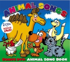 Animal Songs 2 Cd Set + Bonus Song Book Dvd by Countdown Kids