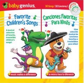 Favorite Children's Songs / Canciones Favoritas Para Ninos 2 Cd Set by Baby Genius
