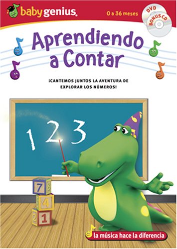 Things That Go Counting / Aprendiendo A Contar English/spanish Dvd + Bonus Music Cd Set