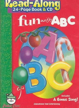 Peter Pan Read Along Fun With Abc - Educational Book & Cd Set by Peter Pan