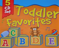 Toddler Favorites - Tv, Learning, Dancing And More Songs 5 Cd Set by Various Artists