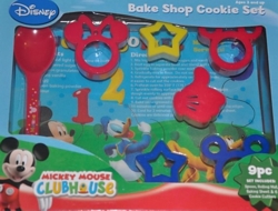 Mickey Mouse Clubhouse 9 Piece Complete Bake Shop Cookie Set Disney 