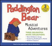 Paddington Bear Musical Adventures 3 Cd Set Baby Genius 