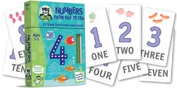Numbers From One To Ten - With Touch &  Learn Cards And Wipe Off Marker Pbs Kids 
