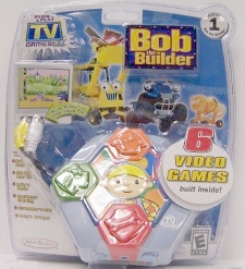 6 Video Games Plug It In & Play Tv Game Console Bob The Builder 