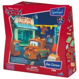 Disney® Pixar Cars - Gas Corner Mega Bloks Play Set Mega Blocks 