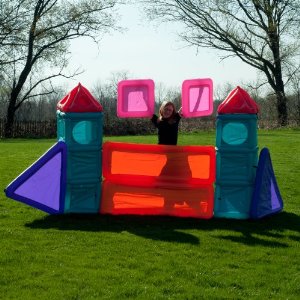 Airblox  - Build A Play House 10 Piece Play Set For Indoors Or Outdoors  