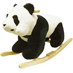 Panda Bear Soft Plush Rocking Animal Rocker  