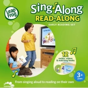 Leapfrog - Sing Along Read Along Early Reading Dvd + Books Set Leap Frog 