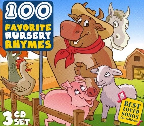100 Favorite Nursery Rhymes Sing Along 3 Cd Set Best Loved Songs For Children Various Artists 