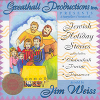 Jewish Holiday Stories - A Storyteller's Versions Of  Chanukah, Purim, Passover - Audio Book Jim Weiss 
