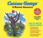 35 Songs Of Curious George - 3 Cd Box Set - A Musical Adventure Curious George 