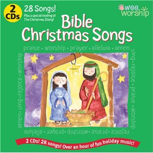 Wee Worship : 28 Bible Christmas Songs And Story Reading 2 Cd Set Baby Genius 