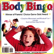Body Bingo Creative Movement And Musical Fun Kimbo Educational 