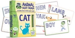 Pbs Kids Animal Sight Words (cat) - W/ Touch And Learn Cards  Marker  
