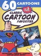 62 Classic Cartoon Favorites - Superman, Popeye, Casper - 3 Dvd Set Various 