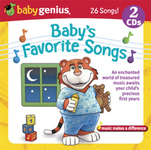Baby's Favorite Songs - Treasured Music For Your Child's First Years 2 Cd Set Baby Genius 