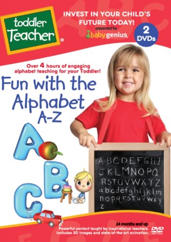 Fun With The Alphabet A-z 2 Dvd Educational Set Taught By Teachers Toddler Teacher 