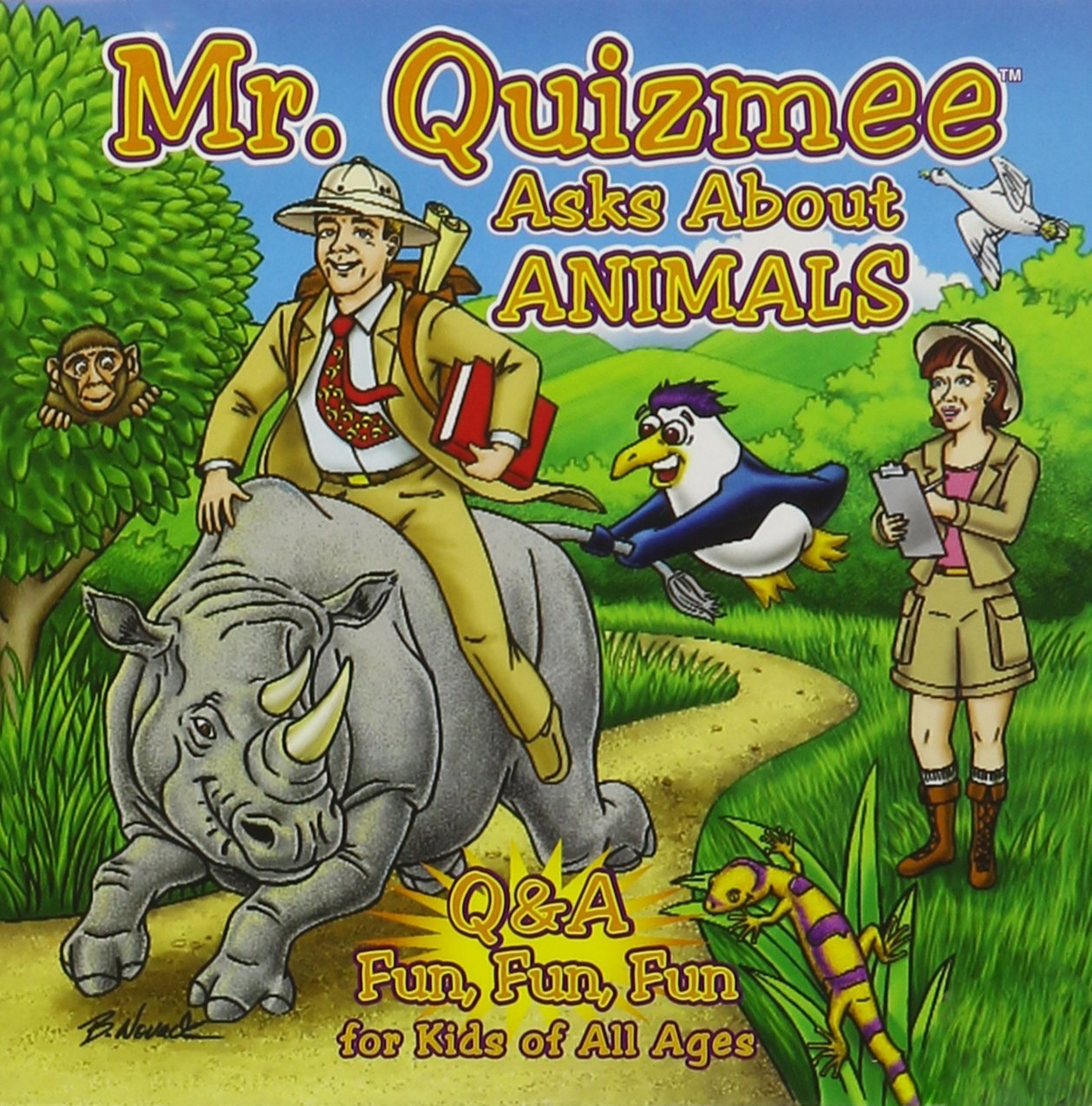 Mr. Quizmee Asks About Animals, Fun Q & A For Kids Of All Ages Quizzenkids Productions 