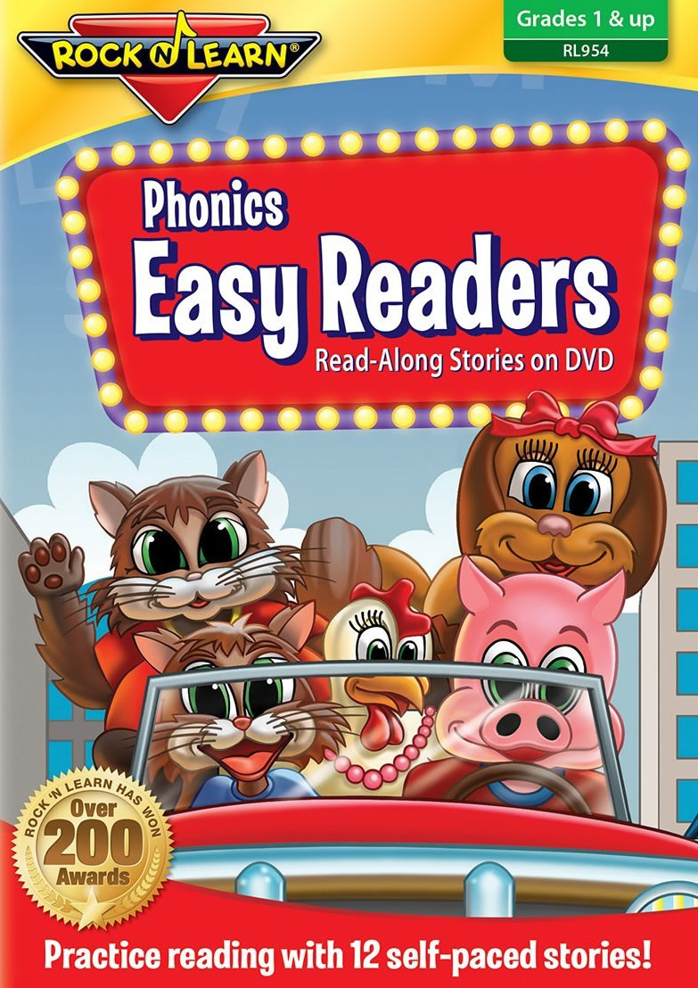 Rock 'n Learn Phonics Easy Readers On Dvd - A Program To Boost Reading Skills Rock And Learn 