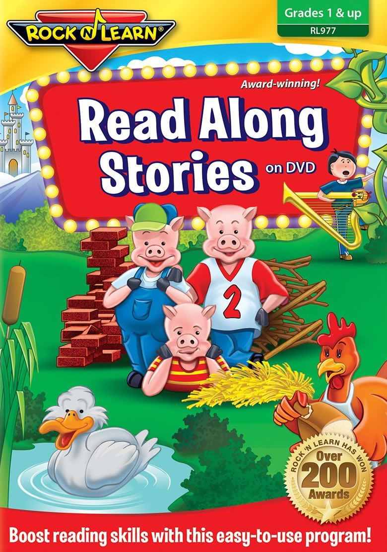 Rock And Learn Read Along Stories On Dvd - A Program To Boost Reading Skills by Rock And Learn
