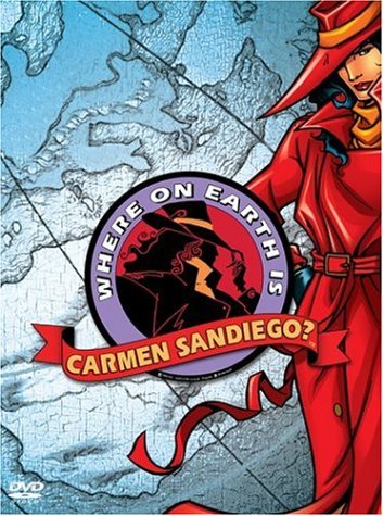 Where On Earth Is Carmen Sandiego? The Complete First Season 3 Disc Box Set Carmen San Diego 