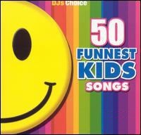 50 Funnest Kids Songs W/ Free Fun Coloring Book Dj's Choice 