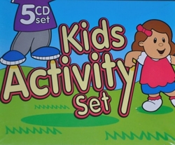 Kids Activity Set - Favorite Nursery Rhymes, Dancing And Singing Fun Songs And Sing Alongs 5 Cd Set Various Artists 