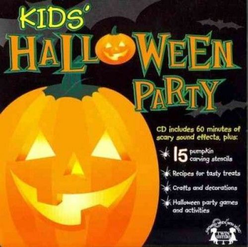 Kids Halloween Party Scary Sound Effects Music Cd With Crafts, Games And Activities Various Artists 