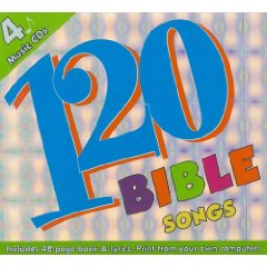 120 Bible Songs Box Set - 4 Full Length Music Cds With Lyrics + Activity Book [enhanced] Twin Sisters 
