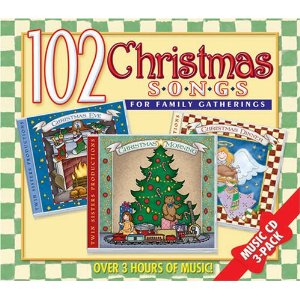 102 Christmas Holiday Songs For Family Gatherings - 3 Cd Box Set Twin Sisters 